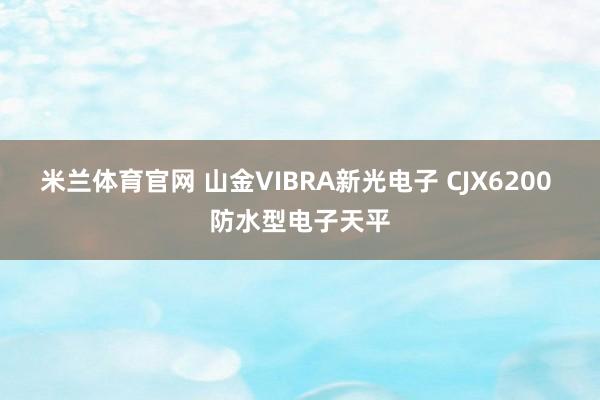 米兰体育官网 山金VIBRA新光电子 CJX6200 防水型电子天平